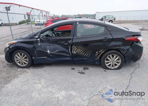 2014 Hyundai Elantra Se из США, поврежденный, VIN KMHDH4AEXEU085839